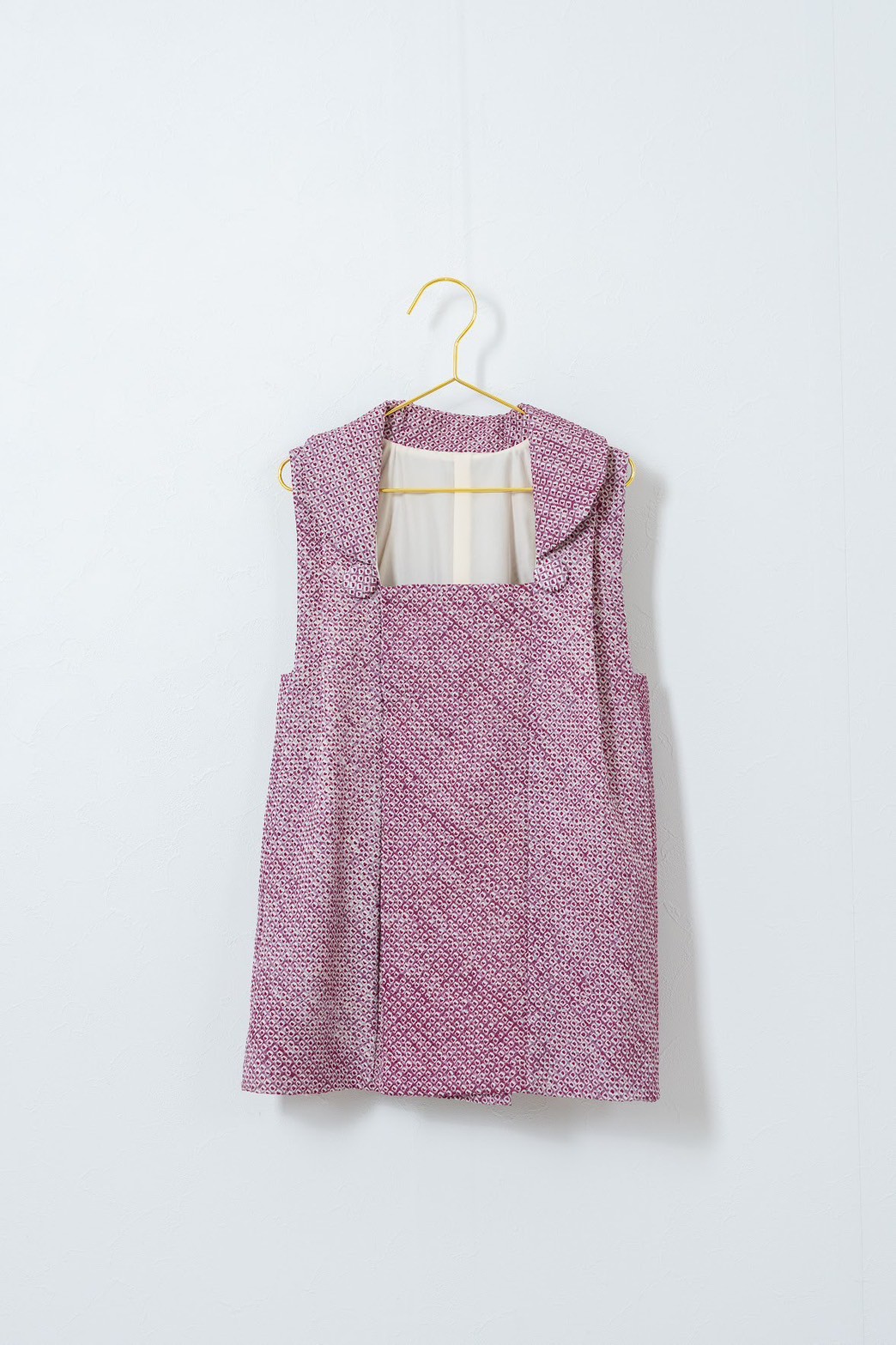 shibori / dusty plum