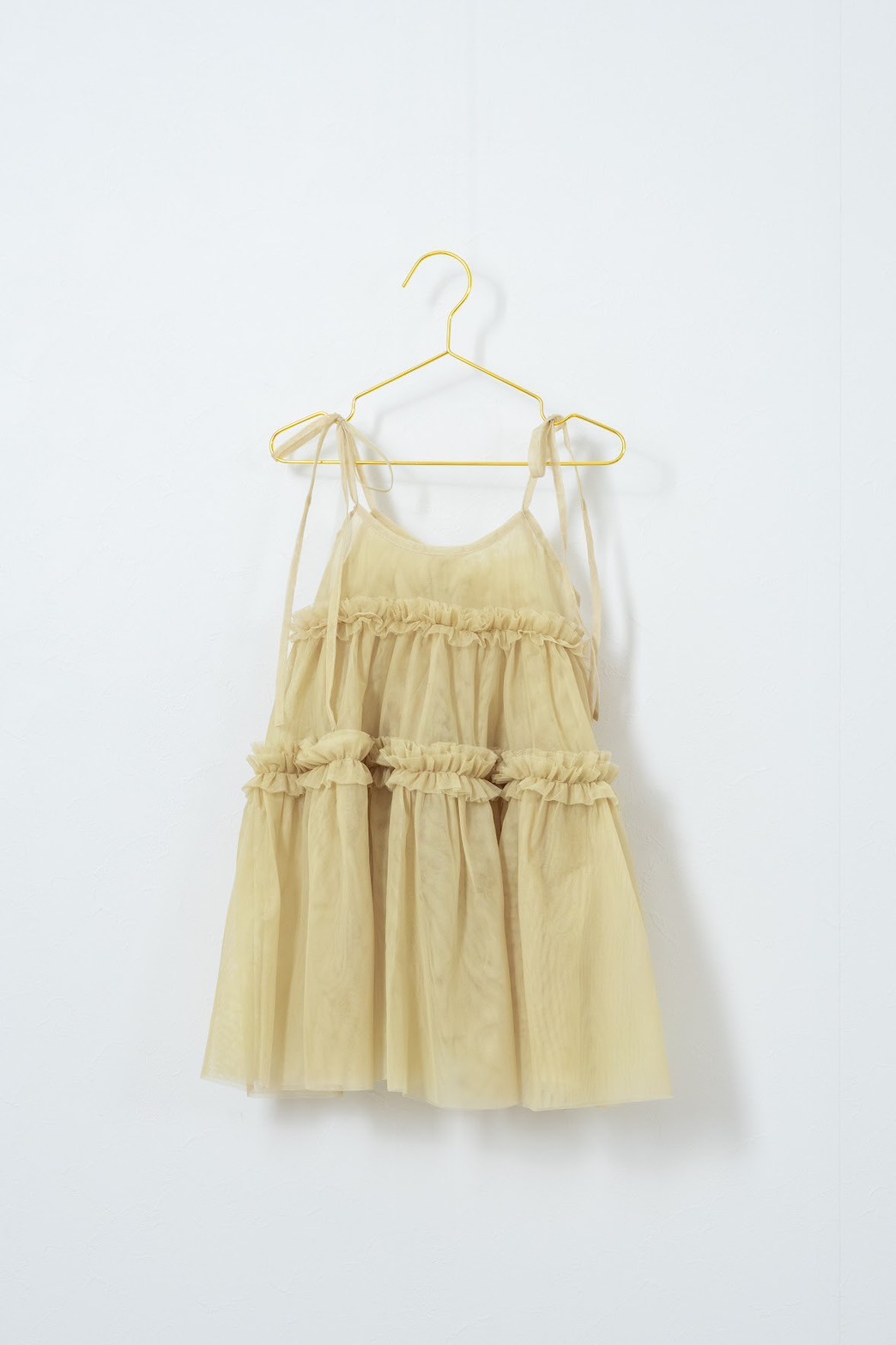 tulle / olive green